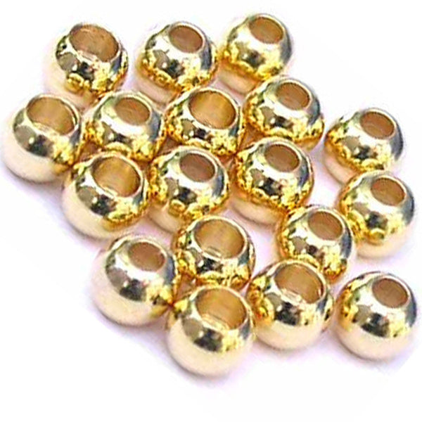 1000 pcs High Quality Gold Brass Beads